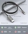 uni USB C to DisplayPort Cable (4K@60Hz, Thunderbolt 3 to DisplayPort Cable for MacBook Pro 2017/2016, Dell XPS 15/13, iMac, Surface Book 2, Pixelbook, Galaxy Book and More - Gray, 6FT/1.8mNot HDMI