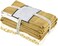 Modern Threads Amrapur OverseasTrefoil Filigree 6 Piece Reversible Yarn Dyed Jacquard Towel Set (Gold