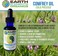Earth Elements Organics 100% Comfrey Medicinal Herbal Oil, Raw, Non-GMO - Wound Healing, Skin-Cell Regeneration, Moisturiser, Scar Reduction, Anti-Inflammatory. Excellent carrier oil. Made in the USA