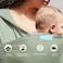 MOBY Pear Classic Baby Wrap Carrier for Newborn to Toddler up to 33lbs, Baby Sling from Birth, One Size Fits All, Breathable Stretchy Made from 100% Cotton, Unisex