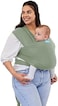 MOBY Pear Classic Baby Wrap Carrier for Newborn to Toddler up to 33lbs, Baby Sling from Birth, One Size Fits All, Breathable Stretchy Made from 100% Cotton, Unisex