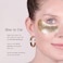 Wander Beauty Baggage Claim Gold Eye Masks