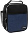 OPUX Premium Thermal Insulated Mini Lunch BagNavy Blue School Lunch Box For Boys, Girls, Kids, AdultsSoft Leakproof LinerCompact Lunch Pail for Office (Heather Navy