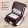 LAORENTOU Genuine Leather Wallets for Men, RFID Blocking, Multi Card Holder Slim Mens Wallet with Zipper Coin Purse, Bifold Wallet for Man, Boys, Teens, Brown, medium, Coin Purse Wallet