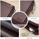 LAORENTOU Genuine Leather Wallets for Men, RFID Blocking, Multi Card Holder Slim Mens Wallet with Zipper Coin Purse, Bifold Wallet for Man, Boys, Teens, Brown, medium, Coin Purse Wallet