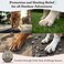 Natural Dog Company PawTection Balm for Dogs, Dog Paw Protector, Moisturizing Dog Paw Balm for Dry, Cracked Pad, Protects Paw from Extreme Weather, Paw Lotion for AllergiesItching (1 oz Tin