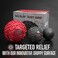 4KOR Fitness Massage Ball Set - Trigger Point Ball - Muscle Relief for Back, Neck, Shoulder, Foot Pain - Orb Massage Balls - Physical Therapy for Deep Tissue Myofascial Release - Roller Ball Tools
