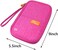 VanFn RFID Travel Passport Wallet, Family Passport Holder, Trip Document Organizer P.Travel Series (Rose Red