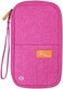 VanFn RFID Travel Passport Wallet, Family Passport Holder, Trip Document Organizer P.Travel Series (Rose Red