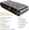 Antimi Bluetooth Speaker,FM Radio Player,MP3 Player Stereo Portable Wireless Speaker Drivers with HD Sound, Built-in Microphone, High Definition Audio and Enhanced Bass (Black