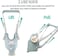 Huifen Baby Walking Harness, Handheld Kids Walker Helper with Detachable Crotch Adjustable Walker Harness Assistant Belt Baby Learning Walk Toddler Infant Walker 9-24 Months (Green