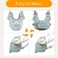 Huifen Baby Walking Harness, Handheld Kids Walker Helper with Detachable Crotch Adjustable Walker Harness Assistant Belt Baby Learning Walk Toddler Infant Walker 9-24 Months (Green