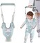 Huifen Baby Walking Harness, Handheld Kids Walker Helper with Detachable Crotch Adjustable Walker Harness Assistant Belt Baby Learning Walk Toddler Infant Walker 9-24 Months (Green