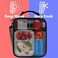OPUX Premium Insulated Lunch BoxSoft Leakproof School Lunch Bag for Kids, Boys, GirlsThermal Reusable Work Lunch Pail Cooler for Adult Men, Women, Office Fits 6 Cans (Heather Charcoal