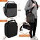 OPUX Premium Insulated Lunch BoxSoft Leakproof School Lunch Bag for Kids, Boys, GirlsThermal Reusable Work Lunch Pail Cooler for Adult Men, Women, Office Fits 6 Cans (Heather Charcoal