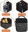 OPUX Premium Insulated Lunch BoxSoft Leakproof School Lunch Bag for Kids, Boys, GirlsThermal Reusable Work Lunch Pail Cooler for Adult Men, Women, Office Fits 6 Cans (Heather Charcoal