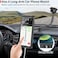 APPS2Car Car Tablet Mount Holder [13" Gooseneck Extension], Long Arm Windshield Vehicle Mount Compatible 7-11 inch Tablet, Sticky Gel Suction Cup Cell Phone Holder SUV Truck Lift Uber Driver, 2 in 1