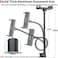 APPS2Car Car Tablet Mount Holder [13" Gooseneck Extension], Long Arm Windshield Vehicle Mount Compatible 7-11 inch Tablet, Sticky Gel Suction Cup Cell Phone Holder SUV Truck Lift Uber Driver, 2 in 1