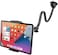 APPS2Car Car Tablet Mount Holder [13" Gooseneck Extension], Long Arm Windshield Vehicle Mount Compatible 7-11 inch Tablet, Sticky Gel Suction Cup Cell Phone Holder SUV Truck Lift Uber Driver, 2 in 1