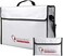 ROLOWAY Fireproof DocumentMoney Bags, Large FireproofWater Resistant Bag (15 x 12 x 5 inches, Fireproof Folder Safe Bag for Cash, ValuablesPassport, with Silicone CoatingZipper Closure