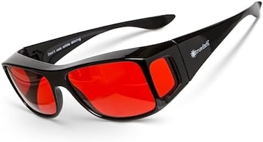 TrueDark Twilight Sleep Hacking Fitovers Blue Light Blocking Glasses - Protect Your Eyes from Harmful Junk Light