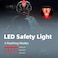 Shinmax Bike Helmet, CPSC/CPC Bike Helmet for Adult Men Women with Magnetic GogglesLed Back Light Cycling Helmet Adjustable SM-T69