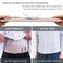 LANNEY Money Belt for Travel, Slim RFID Blocking Women and Men Hidden Travel Pouch Under Clothes, Passport Holder Protect Cash, Documents, Credit Card, Bonus 2 RFID Sleeves
