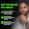 BBS BEST BEARD STUFF 2X Thickening Biotin BalmMustache Wax - Vegan Leave-In Conditioner, Natural Softener, Moisturizer with Castor Oil - All-Natural Care for Thicker Facial Hair Growth - USA Made