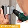 EverPlus Home Security Door Lock Door Reinforcement Lock Door Locks for Kids Safety Flip Door Lock Latch Childproof Night Lock Door Security Front Door Child Safety Lock (2, Silver
