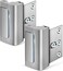 EverPlus Home Security Door Lock Door Reinforcement Lock Door Locks for Kids Safety Flip Door Lock Latch Childproof Night Lock Door Security Front Door Child Safety Lock (2, Silver
