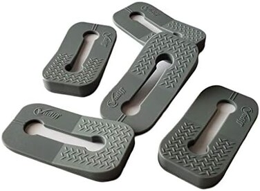 Vadiff Silicone Gas Stove Child Safety Knob LocksOven Knob Guard (5 Pk(Gray
