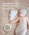 Dreamegg D1 White Noise Sound Machine with Baby Soothing Night Light, High Fidelity Fan Sound, Relaxing Nature Sounds.Portable for Travel, Office; TimerMemory Function; Sleep Therapy