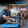 Forge 4 Digit TSA Approved Luggage Lock, 4 Pack Black, Inspection Indicator, Alloy Body