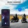 Fodsports Motorcycle Bluetooth Intercom, M1S 2000m 8 Riders Group Motorbike Helmet Communication System Headset Universal Wireless Interphone (Waterproof/Handsfree/Stereo Music/GPS/2 Pack