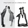 Dreamseden Anniversary, Iron Couple Sculpture Home Decor - Romantic Heart Staue Decorations for Shelves Table Living Room, Wedding Anniversary, for Wife, Engagement, Marriage