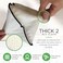 Whiffkitch Bamboo DishclothsCleaning Cloths 6pk, Scrub-Non-Scratch, Washable, Reusable, Super Absorbent, Hygienic, Quick Drying, Durable, Kitchen Essential, Washcloth, Dish Rags