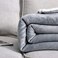 NANPIPER Sherpa Blanket Twin Thick Warm Blanket for Winter Bed Super Soft Fuzzy Flannel Fleece/Wool Like Reversible Velvet Plush Blanket (Light Grey Twin Size 150cm x 200cm