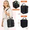 OPUX (black- Premium Thermal Insulated Lunch Bag Durable Lunch Box for Adult Men Women Soft Leakproof Lining with Shoulder Strap Compact Work Lunch Pail