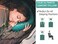 Trekology Ultralight Inflating Camping Travel Pillow - ALUFT 2.0 Compressible, Compact, Inflatable, Comfortable, Ergonomic Pillows for NeckLumbar Support While Camp, Backpacking