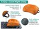 Trekology Ultralight Inflating Camping Travel Pillow - ALUFT 2.0 Compressible, Compact, Inflatable, Comfortable, Ergonomic Pillows for NeckLumbar Support While Camp, Backpacking