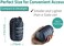 Trekology Ultralight Inflating Camping Travel Pillow - ALUFT 2.0 Compressible, Compact, Inflatable, Comfortable, Ergonomic Pillows for NeckLumbar Support While Camp, Backpacking