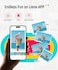 طابعة صور Liene مقاس 2×3 بوصة، طابعة صور صغيرة مع 5 ورق صور لاصق Zink، بلوتوث 5.0، متوافقة مع iOS وAndroid، طابعة صور فورية محمولة بالألوان والألوان أحادية اللون لأجهزة iPhone والهواتف الذكية، لون أبي