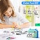 HiMont Kids Instant Print Camera, Selfie Camera with Print Paper32G Card, 2.5K VideoDIY Color Pens, Fun Gift for GirlsBoys 3-12 (Blue