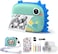 HiMont Kids Instant Print Camera, Selfie Camera with Print Paper32G Card, 2.5K VideoDIY Color Pens, Fun Gift for GirlsBoys 3-12 (Blue