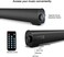 BenqBot Portable Soundbar for Outdoor/Indoor WiredWireless Bluetooth Stereo Speaker with The Newest Remote Control 2 X 5W Mini Home Theater Sound bar with Built-in Subwoofers for TV/PC/Phones/Tablets
