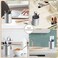 Vaydeer Metal Pen Holder Aluminum Pencil Holder for desk, Round Desktop Organizer and Silver Pencil Cup for Office, School, Home and Stationary Supplies (3.15 x 3.15 x 3.94 Inches