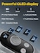 AOCHUAN Smart X Pro Gimbal Stabilizer for Smartphone with Face Detection LED Light Gimbal Foldable Phone 3 Axis Portable iPhone16 15 14 13 12Pro/Max Galaxy S24 Youtube TikTok