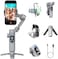 AOCHUAN Smart X Pro Gimbal Stabilizer for Smartphone with Face Detection LED Light Gimbal Foldable Phone 3 Axis Portable iPhone16 15 14 13 12Pro/Max Galaxy S24 Youtube TikTok