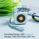 Muzen Audio Berry Blue Button Portable Wireless High Definition Audio Bluetooth Speaker - Classic Vintage Retro Design