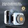 Muzen Audio Berry Blue Button Portable Wireless High Definition Audio Bluetooth Speaker - Classic Vintage Retro Design